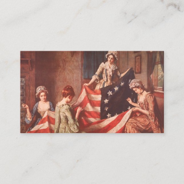 Betsy Ross Visitkort (Framsida)
