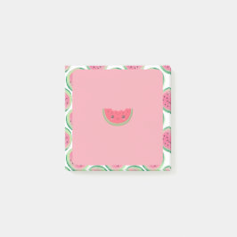 Bett av vattenmelon  post-it block