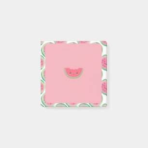 Bett av vattenmelon post-it block