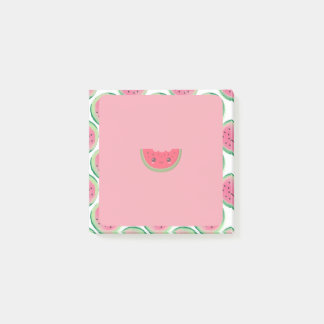 Bett av vattenmelon post-it block