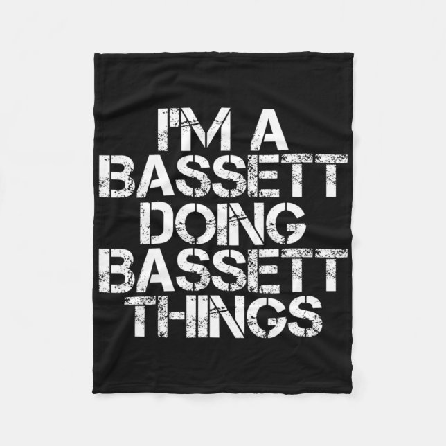 Bett Funny Surname Family Träd Birthday Reunion Gi Fleecefilt (Framsidan)