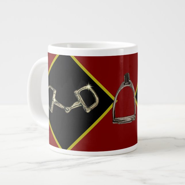 bett & stigbygel jumbo mugg (Framsida vänster)
