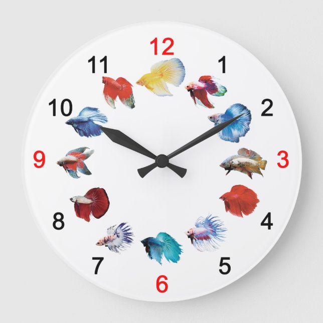 Bettaの壁掛け時計,No.01 Stor Klocka (Framsida)