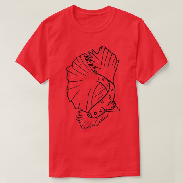 Betta 6 t shirt (Design framsida)