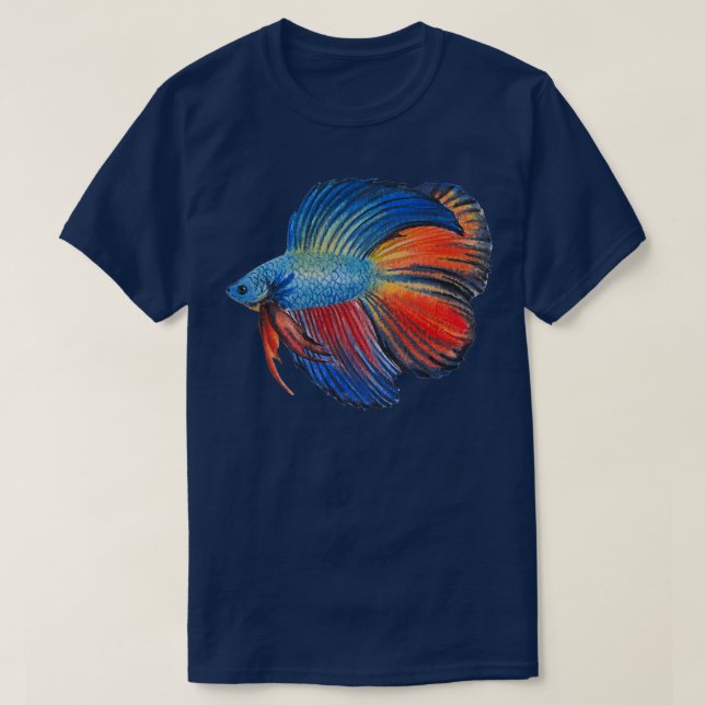 Betta Älskare 1 T Shirt (Design framsida)