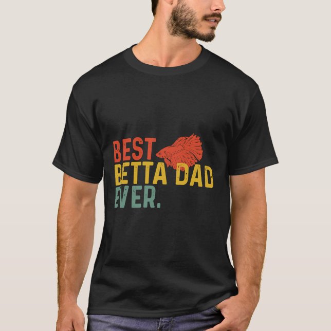 Betta Collector Fish Tank Aquarium Collection T Shirt (Framsida)
