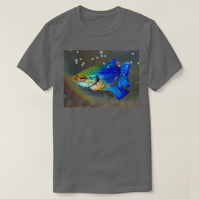 Betta Fish 12 T Shirt (Design framsida)