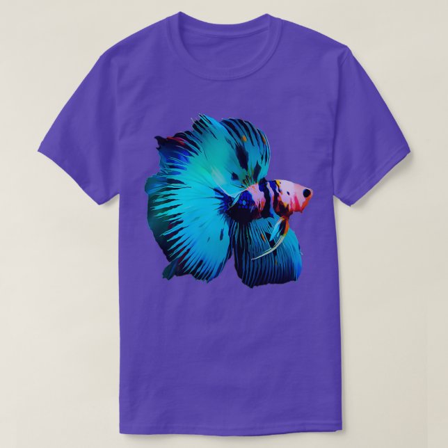 Betta Fish 13 T Shirt (Design framsida)