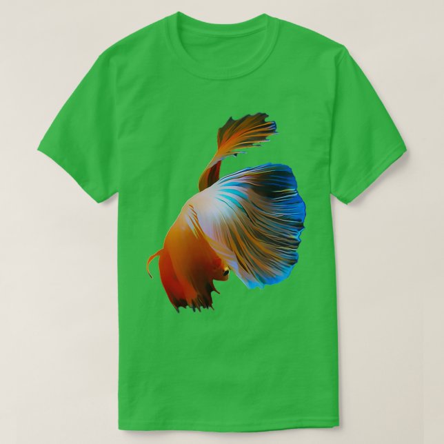 Betta Fish 1 1 1 T Shirt (Design framsida)