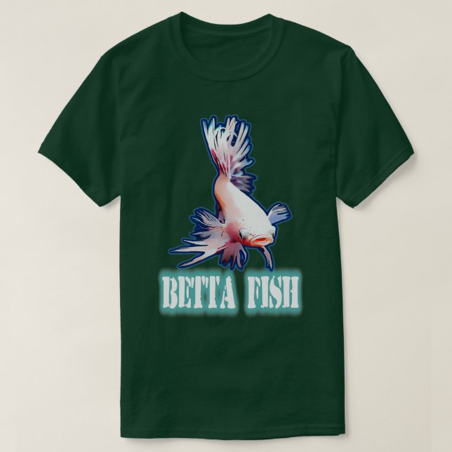 Betta Fish 1 T Shirt (Design framsida)