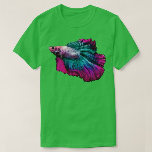 Betta Fish 5 1 T Shirt (Design framsida)