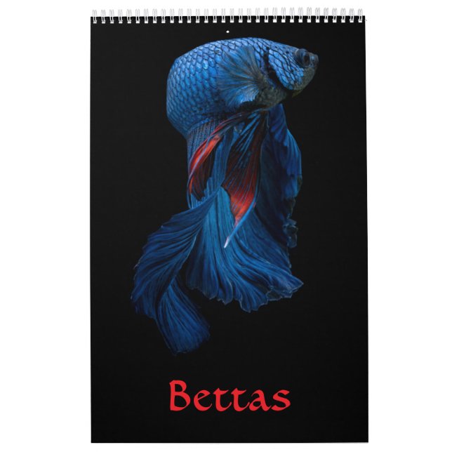 Betta fish Calendar Kalender (Omslag)