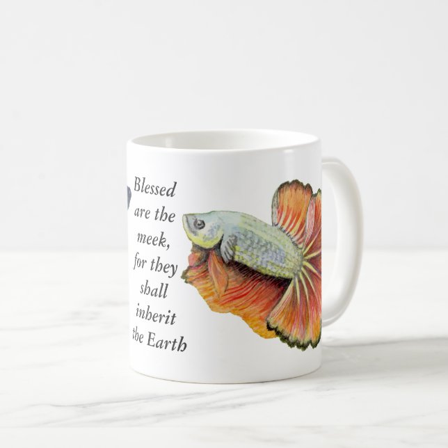 Betta Fish Coffee Mugg (Framsida höger)