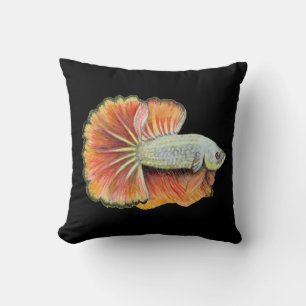 Betta Fish Dekorativ kudde