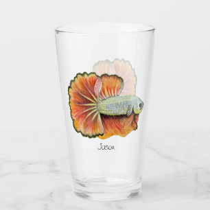 Betta Fish Glaskopp