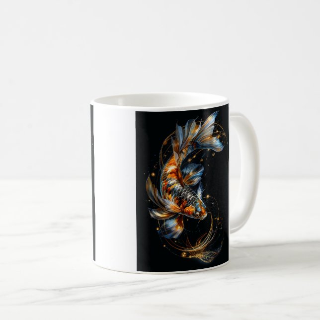 Betta Fish Kaffemugg (Framsida höger)