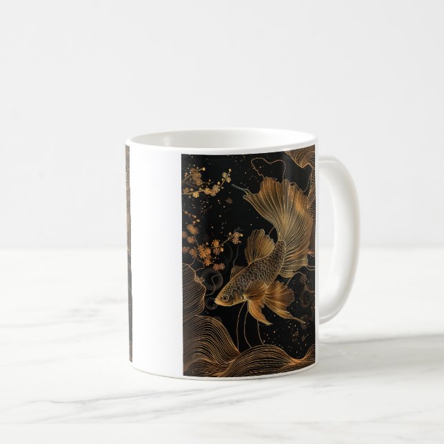 Betta Fish Kaffemugg (Framsida höger)