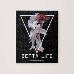 Betta Fish Modern Design Pussel