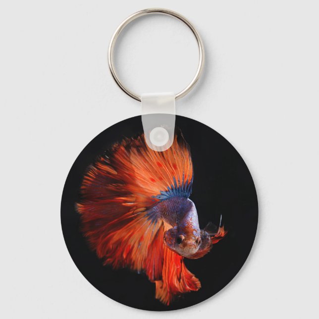 Betta Fish Nyckelring (Framsida)