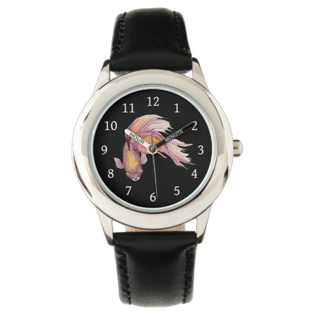 Betta Fish Watch Watch Armbandsur (Framsida)