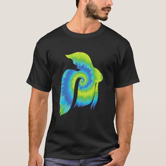 Betta Fisk Akvarium T Shirt (Framsida)