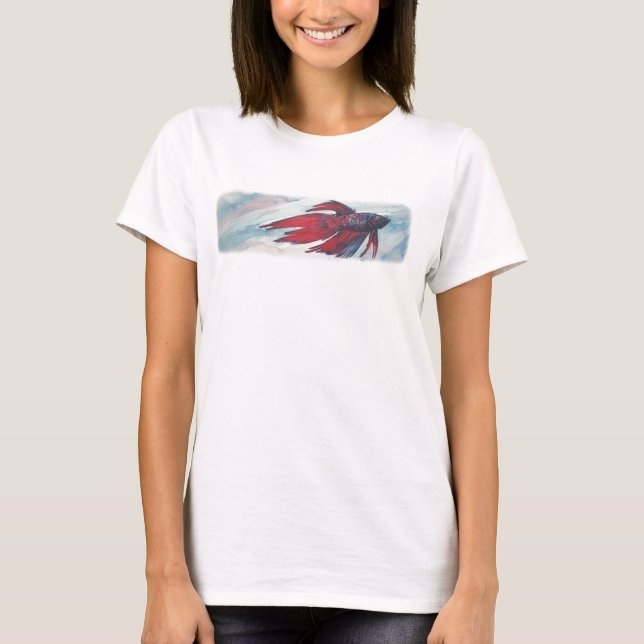 Betta fisk t shirt (Framsida)