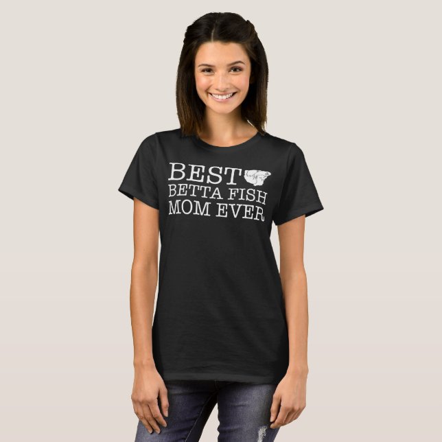 Betta fisk tee shirt (Hel framsida)