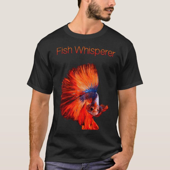Betta Fisk Viskare T Shirt (Framsida)