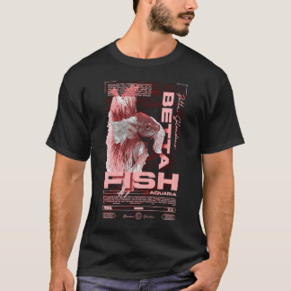 Betta Fiskägare Modern Streetwear T Shirt