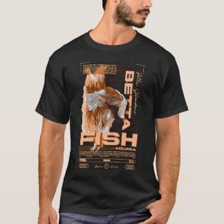 Betta Fiskägare Modern Streetwear T Shirt