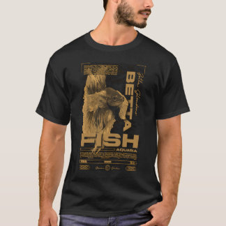 Betta Fiskägare Modern Streetwear T Shirt