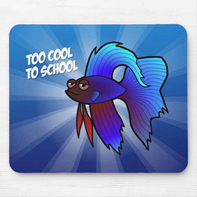 Betta Fiskar; För Coola för Skolan Musmatta (Framsidan)