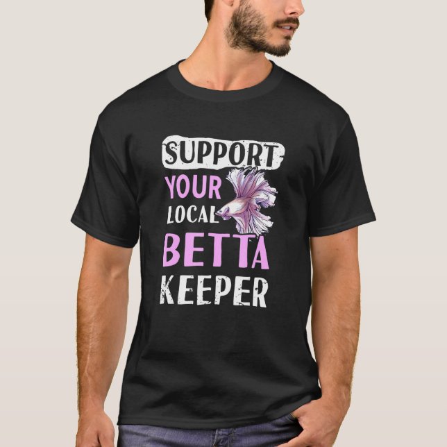 Betta Fiskhållar Outfit  Betta Kvinnor Fighting Fi T Shirt (Framsida)