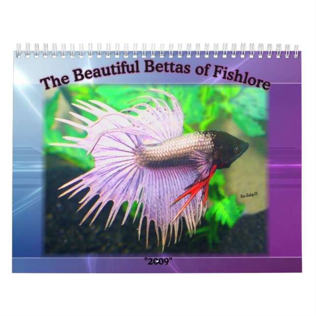 Betta fiskkalender 2009 kalender (Omslag)