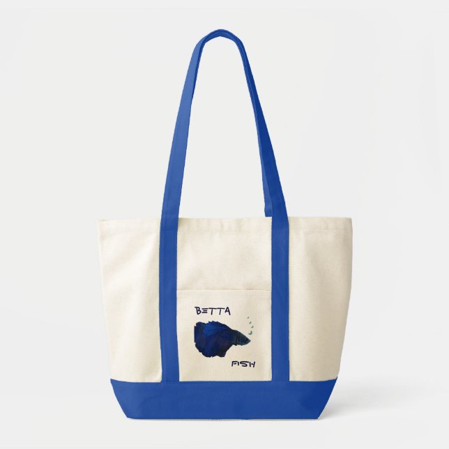 Betta fisktoto tygkasse (Framsidan)