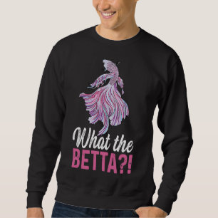 Betta för en bettafiskexpert lång ärmad tröja