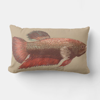 Betta-illustration Lumbarkudde