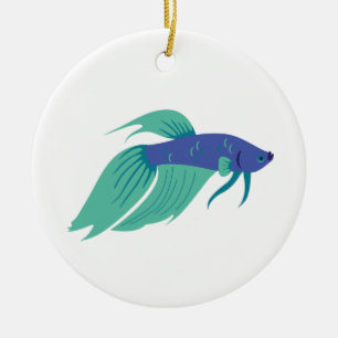 Betta Julgransprydnad Keramik