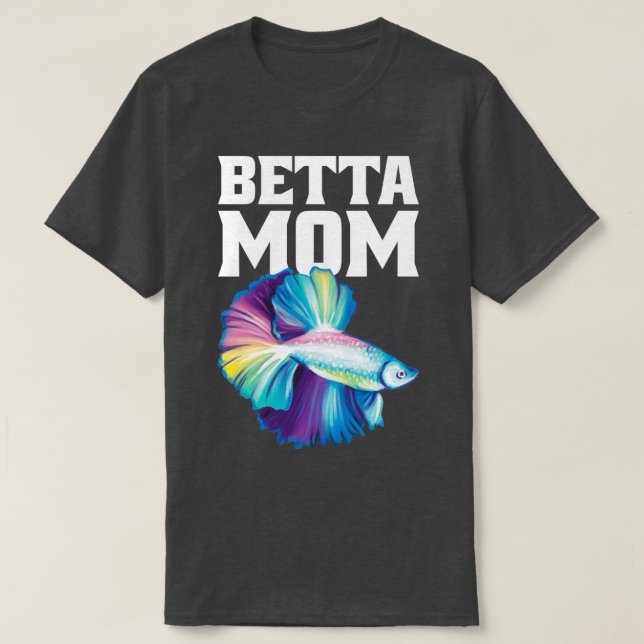 Betta Mamma Betta Splenders T Shirt (Design framsida)