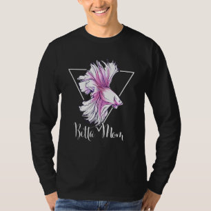 Betta Mamma Siamese Fighing for a Akvarist T Shirt