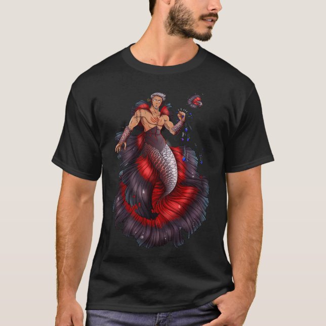 Betta Merman T Shirt (Framsida)