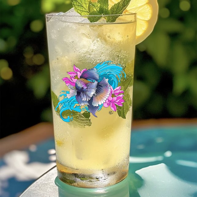 Betta Siamese Fighting Fish Glaskopp (Skapare uppladdad)