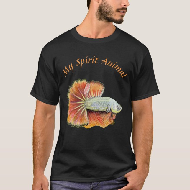 Betta Spirit Animal T-Shirt (Framsida)