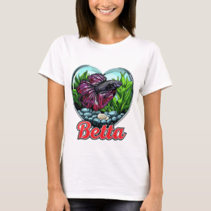 Betta-squadet — elegant, vild, obevekligt. t shirt