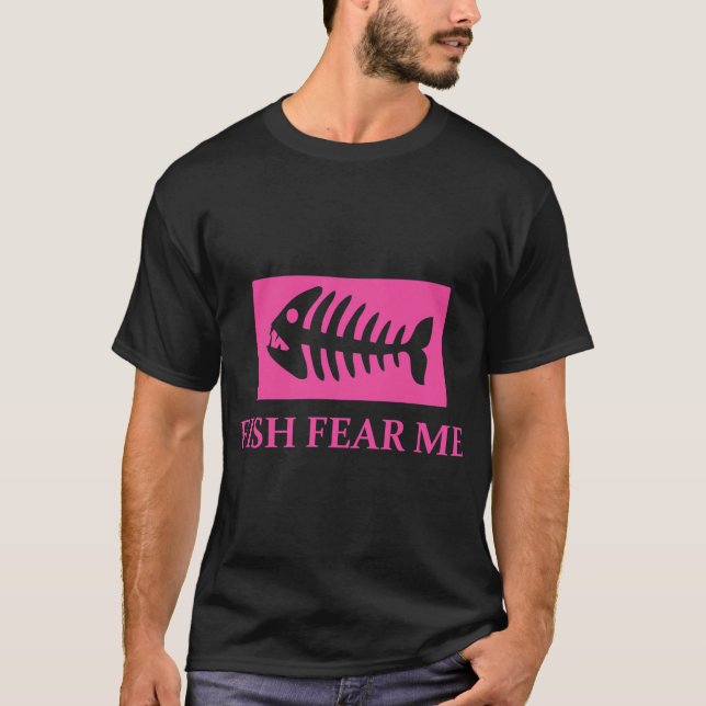 Bettafisk i en flaskflaska t shirt (Framsida)