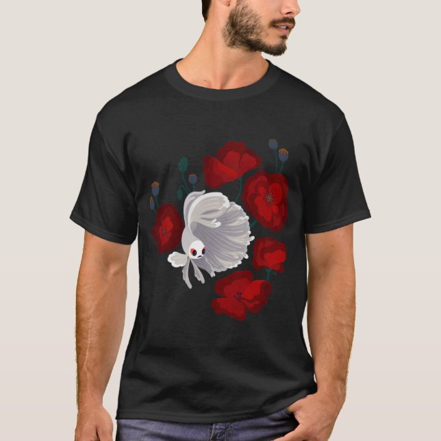 Bettas och Vallmo T Shirt (Framsida)