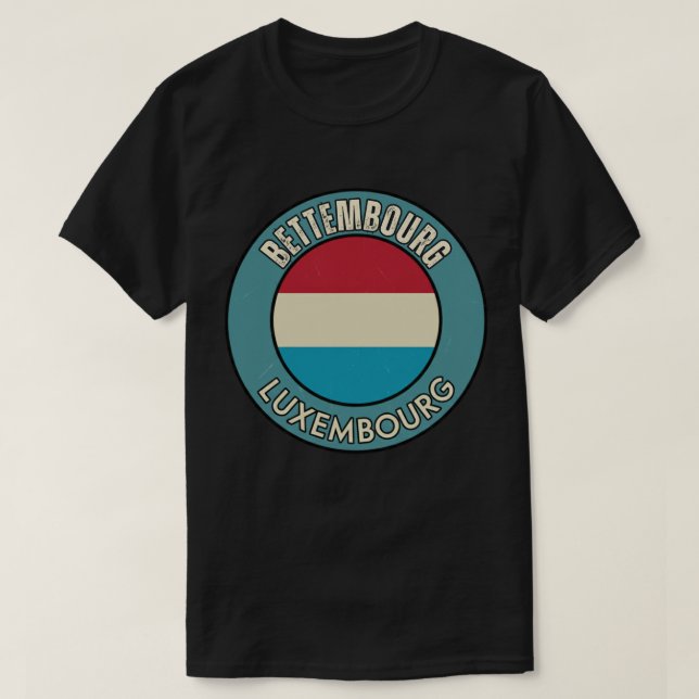 Bettembourg, Luxemburg T Shirt (Design framsida)