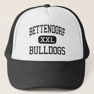 Bettendorf - bulldoggar - kick - Bettendorf Iowa Keps