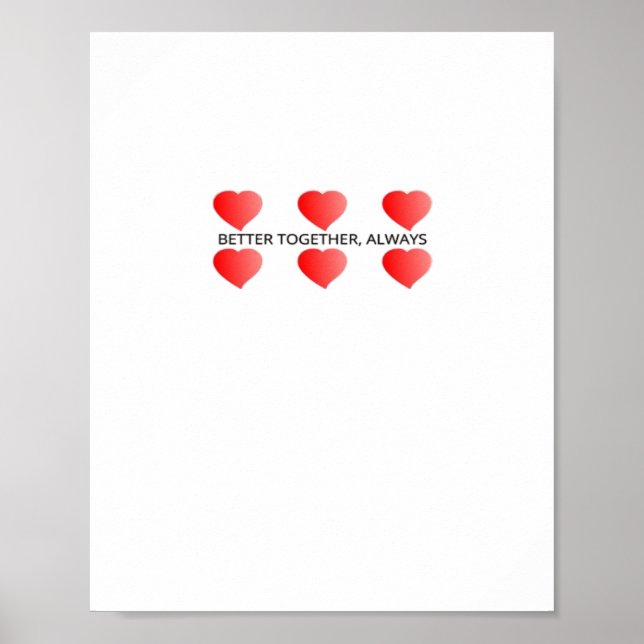 Better Together Always Classic Style  Poster (Framsidan)