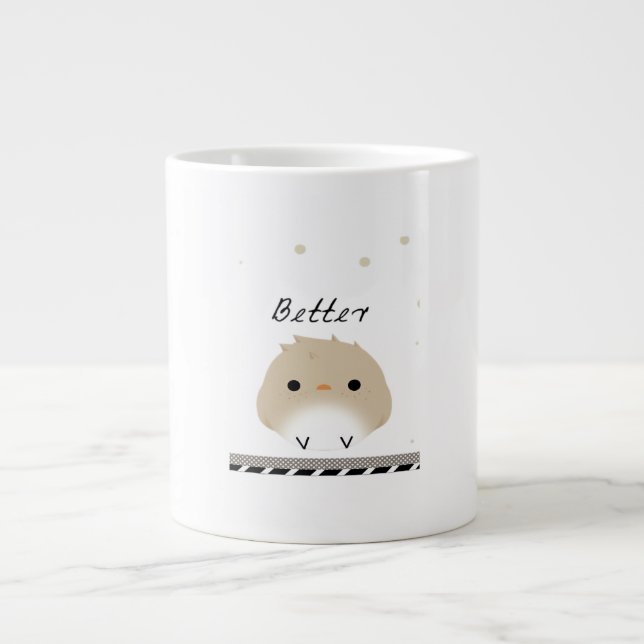 Better Together Clean Design  Jumbo Mugg (Framsidan)